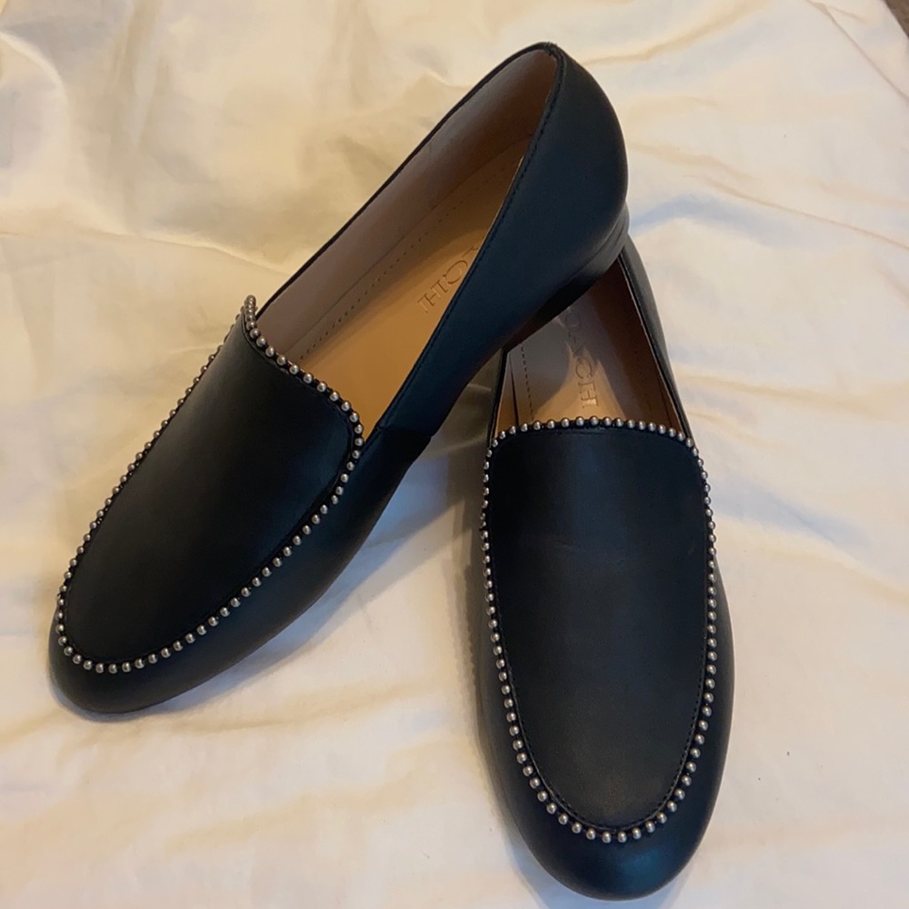Coach Women's Harper Leather Loafers *NEW* sz 7.5